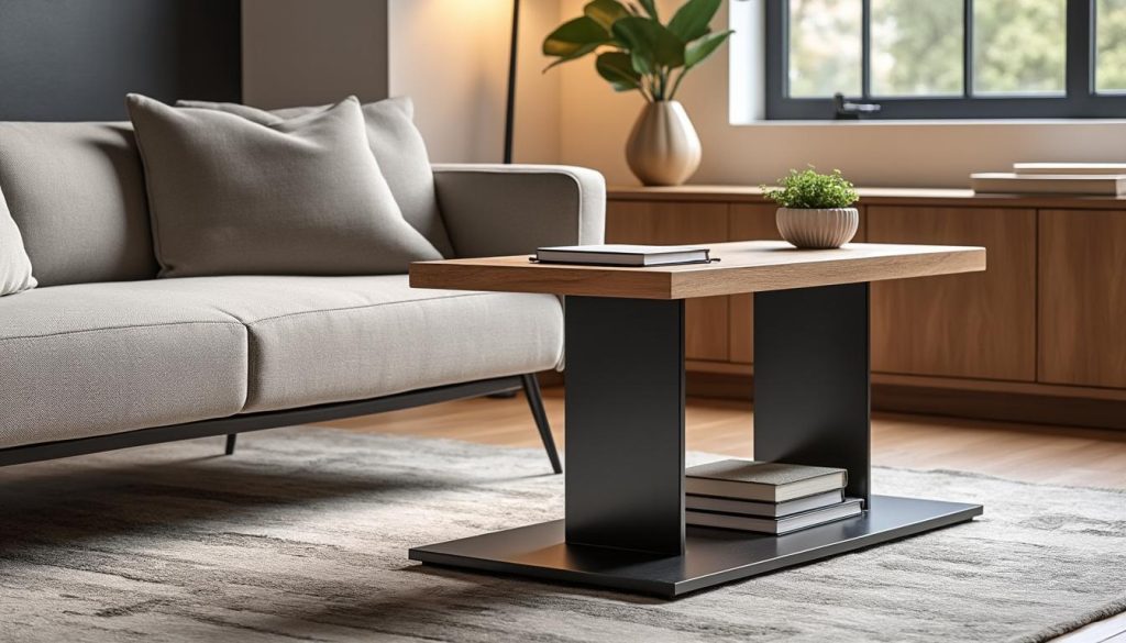 découvrez une alternative ultra stylée à la table basse qui transformera votre salon. adieu les classiques, place à l'originalité avec truc mania !