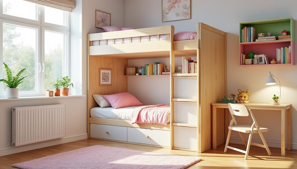 découvrez des astuces et idées pratiques de meubles gain de place pour optimiser la chambre de votre enfant tout en alliant confort et fonctionnalité.