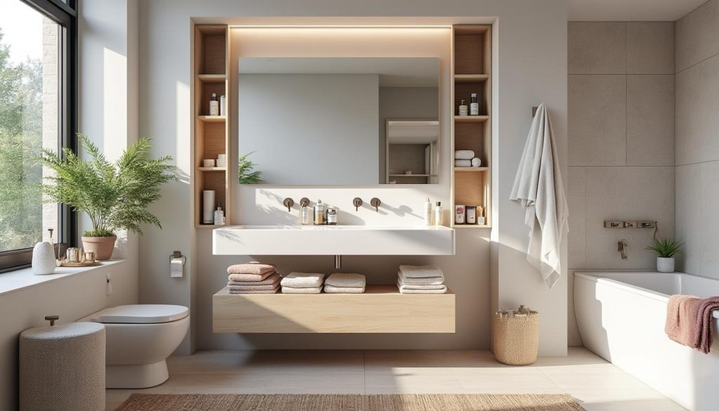 découvrez pourquoi les familles nombreuses délaissent la double vasque et adopte une astuce ingénieuse pour optimiser l'espace et la fonctionnalité de leur salle de bain.